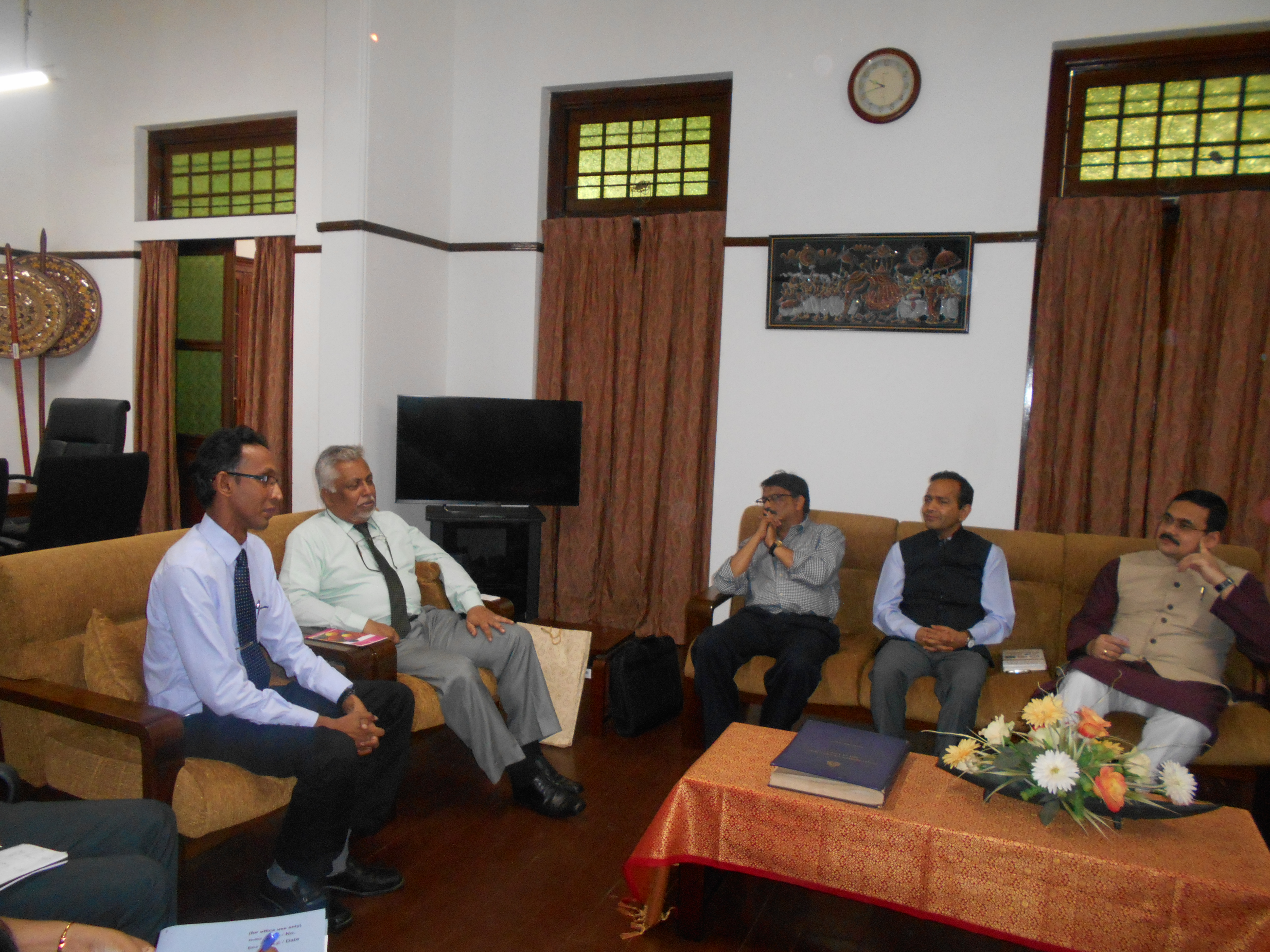 ICCR visited University of Colombo1